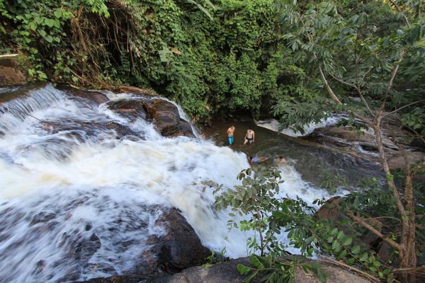 cachoeira bonito pernanbuco trilha véu da noiva turismo viagem rapel