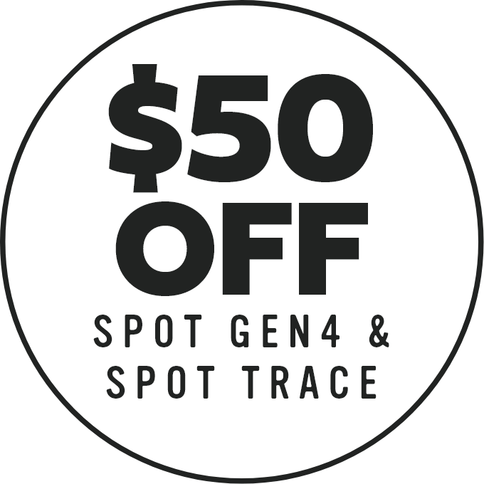 $50 OFF SPOT GEN4 AND SPOT TRACE